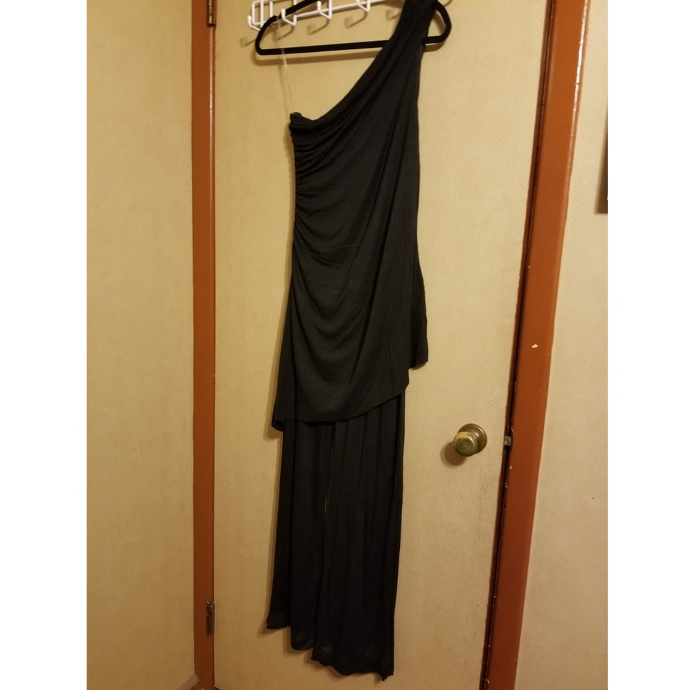 Black One Shoulder Jumpsuit